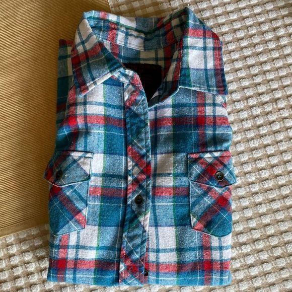 Rqqba Flannel Shirt Women’s Size Medium - Picture 2 of 9